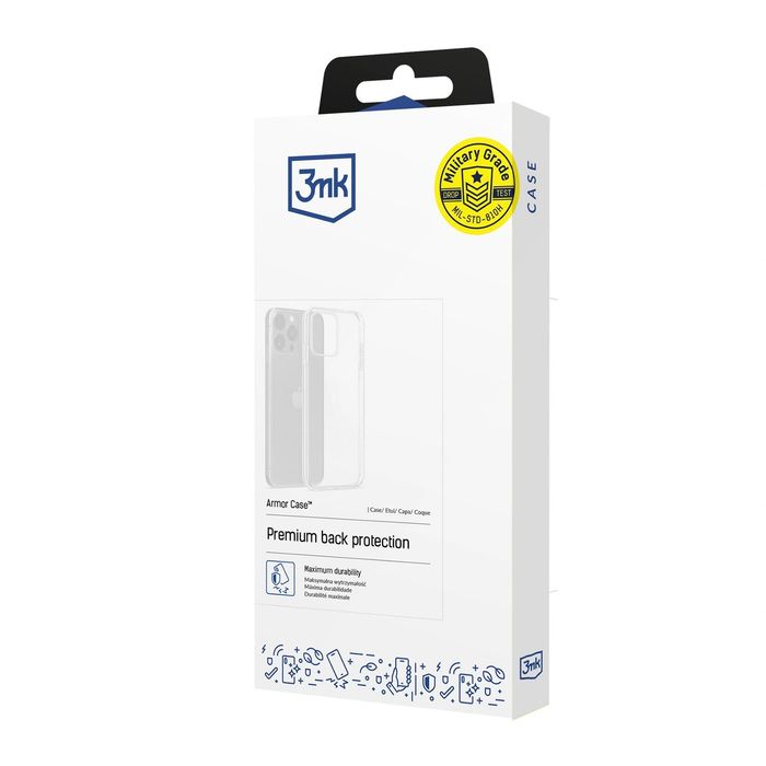 Etui 3mk Armor Case na Apple iPhone 17 - przezroczyste