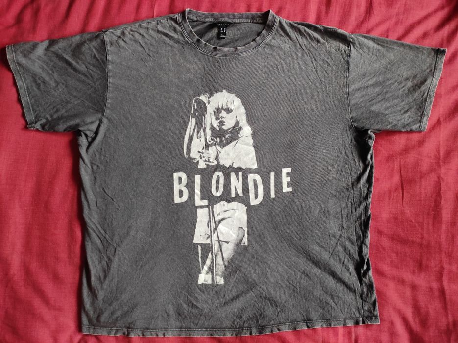 Винтажная футболка группа U2, Blondie, лонгслив Cher