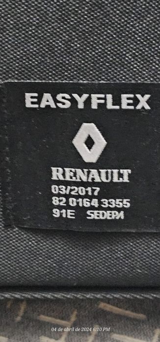 Protector de bagageira renault senic