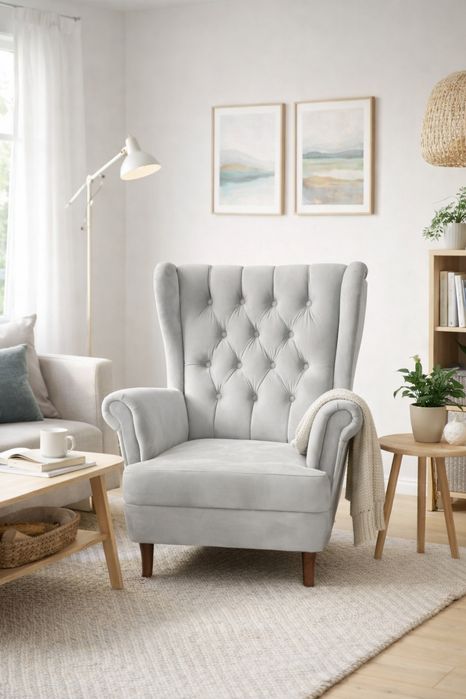 Fotel uszak od producenta chesterfield promocja