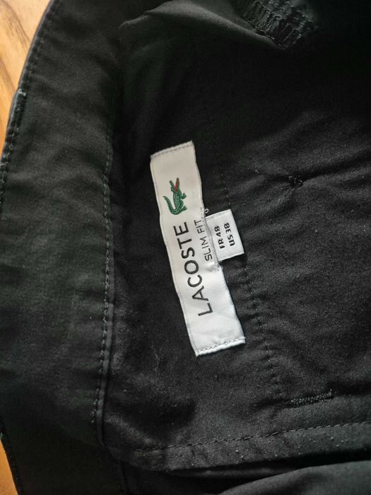 Spodnie Lacoste golfowe cienkie na lato nr 3