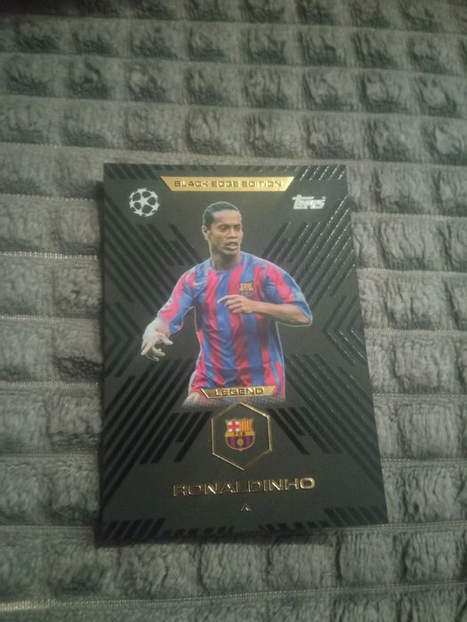 Karta Ronaldinho Black edition edge topps