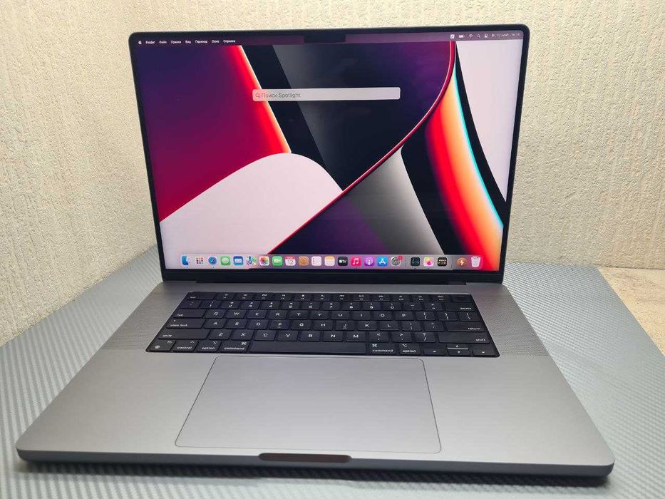 Ноутбук Apple MacBook Pro 16” Space Gray 16/512 Gb 2021 (MK183)