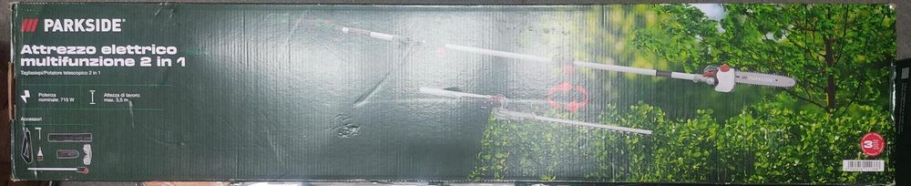 Multi ferramenta 2 em 1 Parkside (novo)
