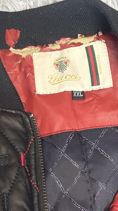 Чоловіча куртка бомбер Gucci