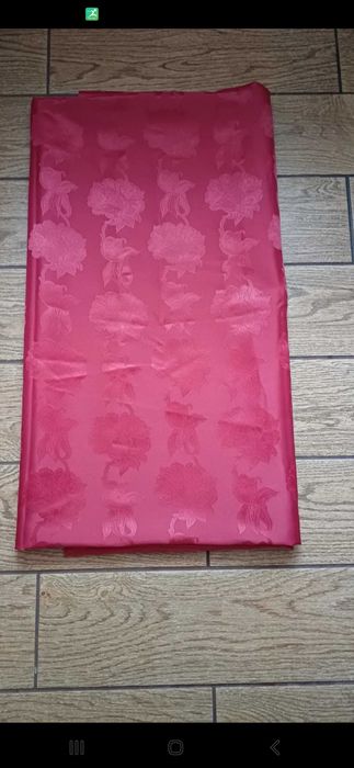 Bordowe zasłony 2,83 x 1,50 cm# 5 sztuk materiału