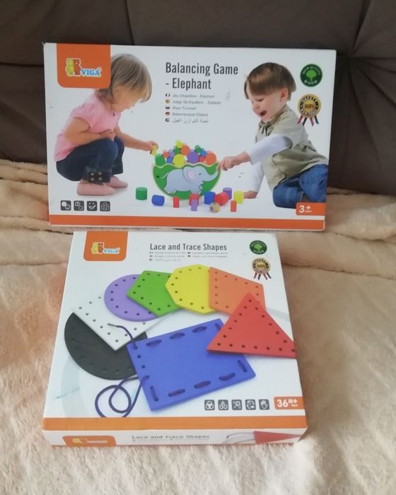 2 гри Vega Toys слоник кружева І прошивка фігур