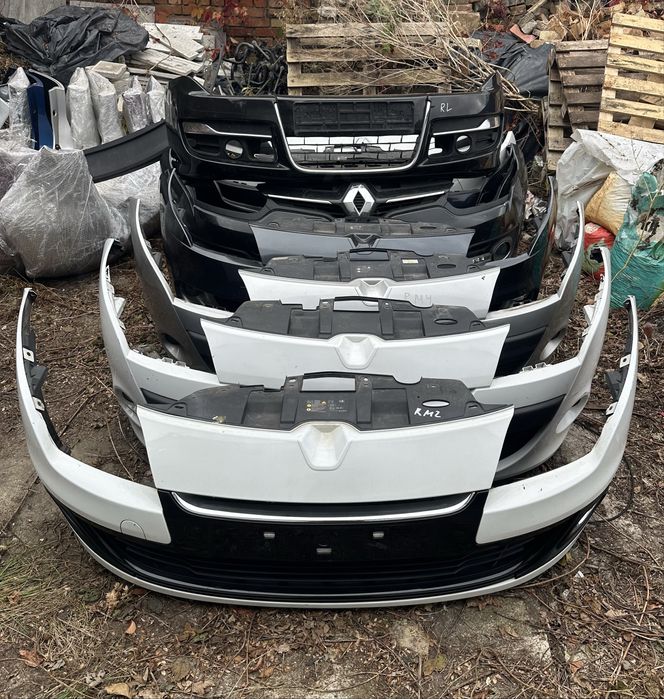 Передній бампер Renault Megane 3,Scenic 3, Laguna 3