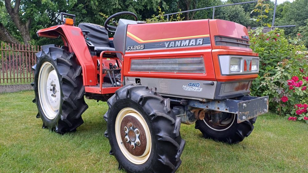 Yanmar FX265 wspomaganie minitraktorek japoński