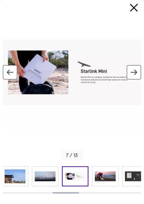 STARLINK Mini Satellite Antenna & WiFi Router Kit - Dual-band