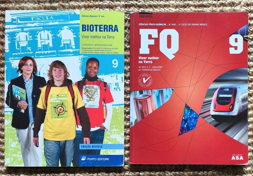 Livros vários para 9º ano.