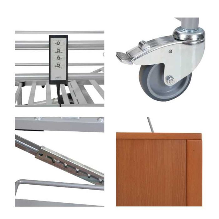 Łóżko Rehabilitacyjne Elbur PB 331 Nowe, Gwarancja - GRUDZIĄDZ