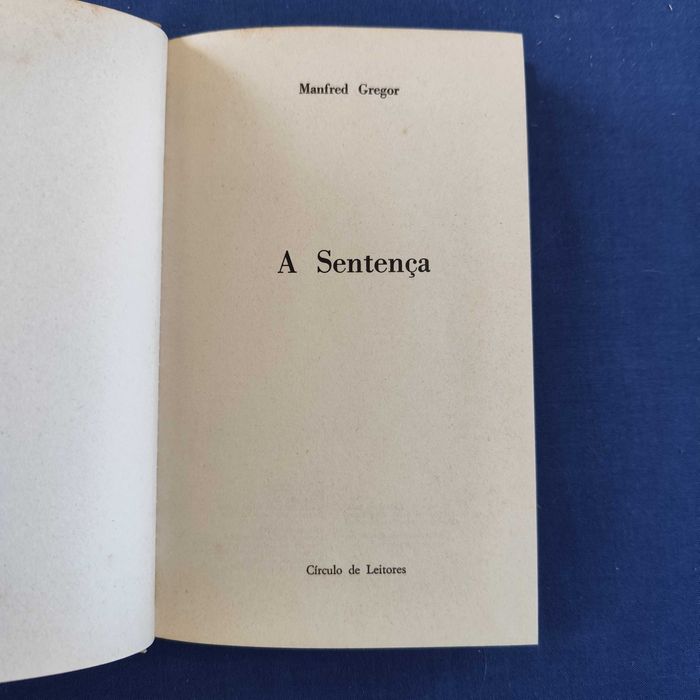 Manfred Gregor - A Sentença