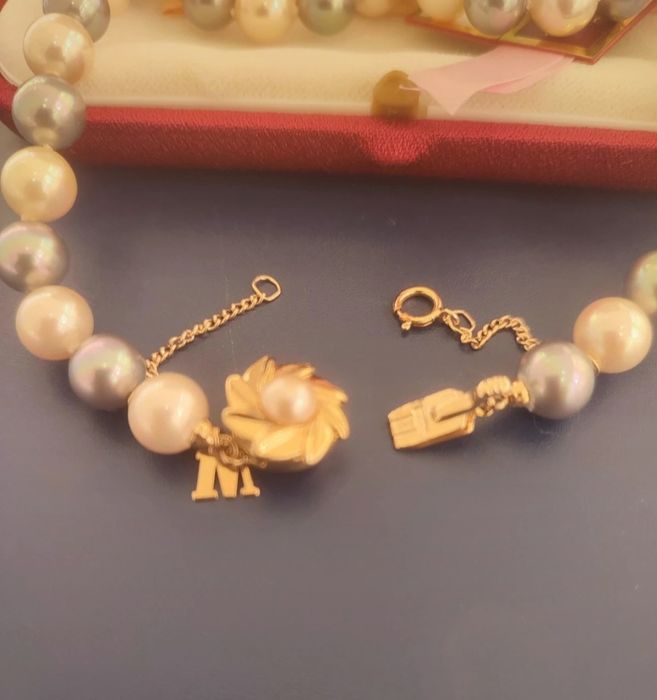 Colar de pérolas Majorica, NOVO