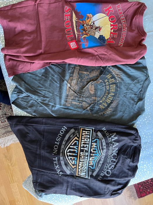 Harley Davidson Camisas de manga comprida