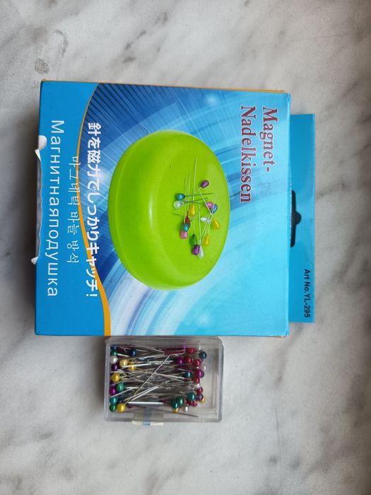 Magnetyczna poduszka na szpilki igły do szycia