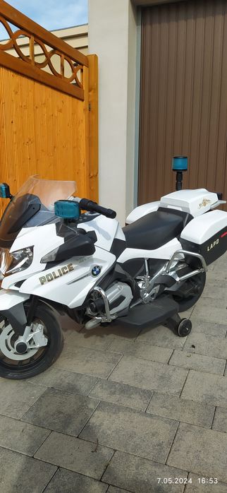 Motocykl policyjny BMW dla dziecka