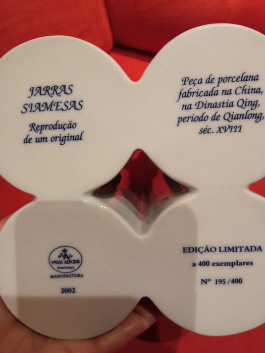 Jarras siamesas da vista alegre