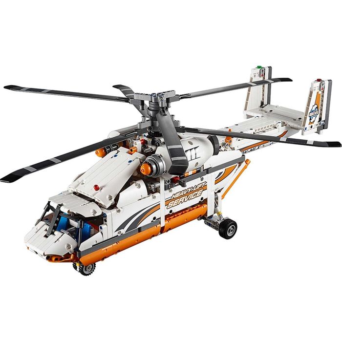Lego Technic 42052 Heavy Lift Helicopter com motor Descontinuado Novo