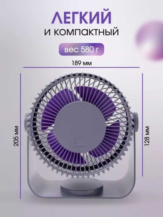 Отличная идея для актуального подарка в летнюю жару - компактный вентилятор с питанием от USB