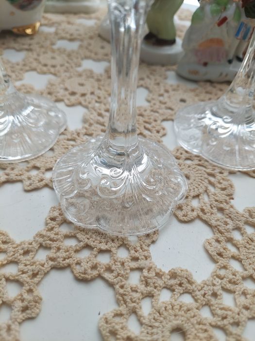 Rosenthal swiecznik,  szkło 3x