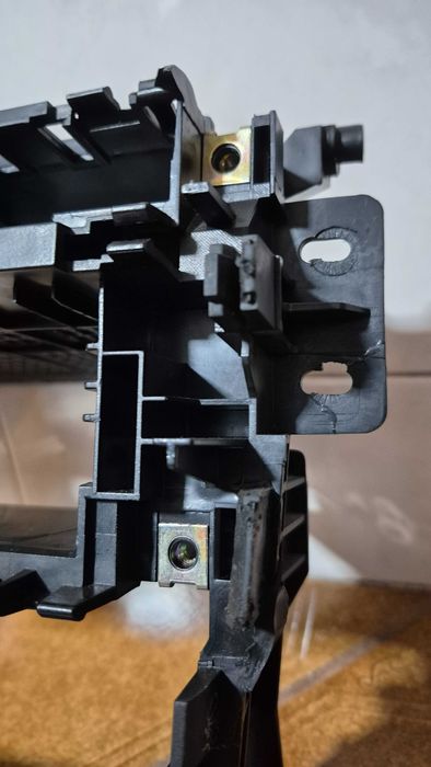 AUDI A4 B5 (8D)-Estrutura Interior Consola Facelift 1999 até 2001-1Din