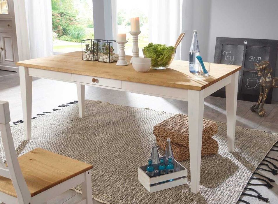 Stół biały – poekspozycyjny, gotowy do wysyłki, taniej o 1230 zł !