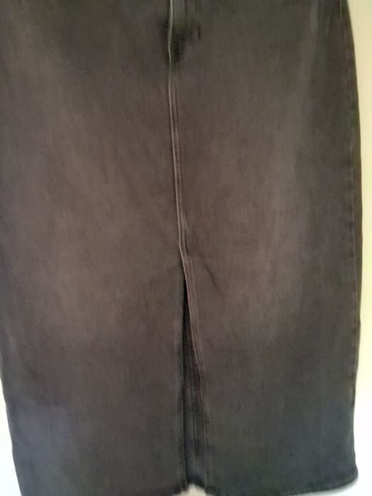 Spódnica jeansowa maxi Hush rozm 38/40, 99%bawełny hippie alternative