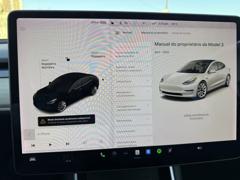 Tesla Mod 3 standard range 2020
