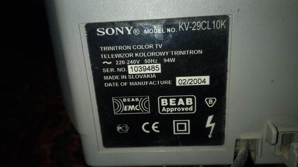 Продам телевизор SONY