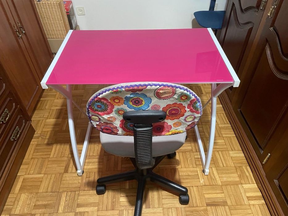 Escravaninha de Crianca Rosa