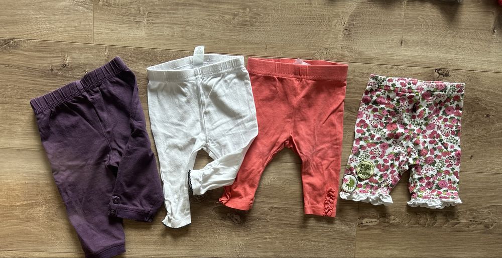 Paczka ubrań na lato r. 68 dla dziewczynki