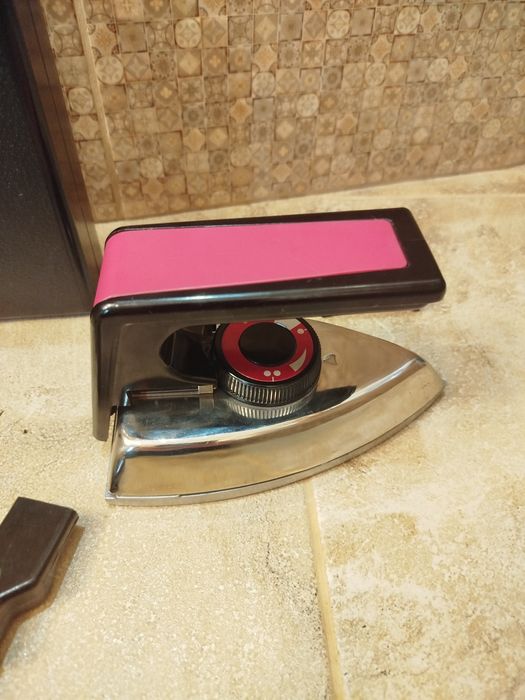 Старовинна електрична праска ХТЗ Харків | робоча | повний комплект