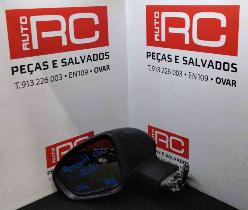 Espelho Retrovisor Esquerdo E90111840 - RENAULT CLIO V