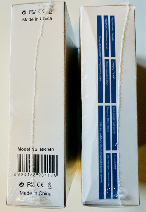 Auriculares Bluetooth RACA Tech BK040 Novos Selados - Hi-Res + Noise Cancelling