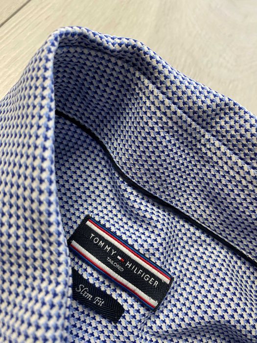 TOMMY HILFIGER r.L/XL oryginalna koszula męska stan BDB