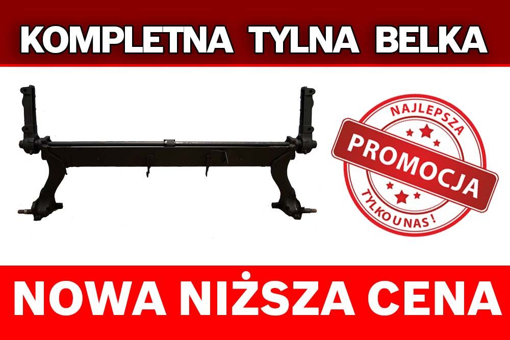 Tylna belka oś Renault Megane 3 lata gwarancji PROMOCJA