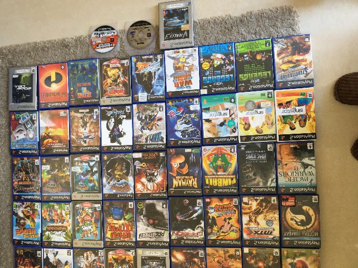 PS2 Fat Console + PS2 Slim + 89 Games64584258544899123