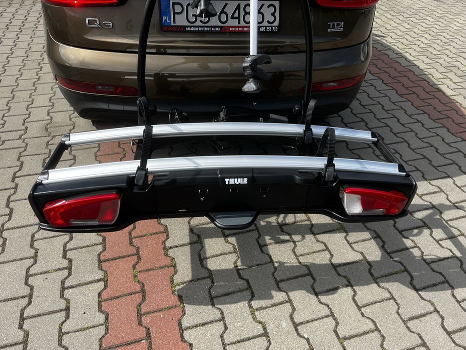 Bagaznik rowerowy na hak Thule VeloSpace xt2 938 powystawowy elektryki