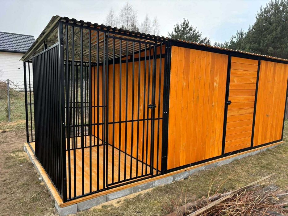 Kojec dla psa,klatka zewnętrzna