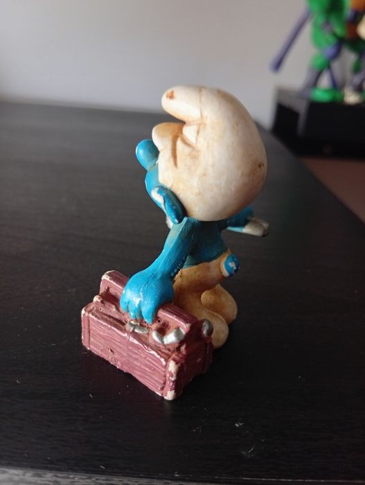 Figura Smurfs scleich antiga