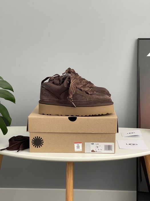 р36-41 Уггі Ugg Lowmel Platform Chestnut Beige Chocolate