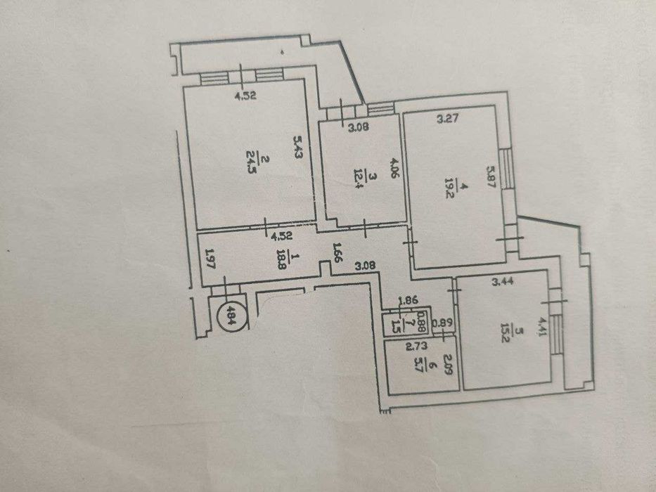 БЕЗ КОМІСІЇ! Продаж 3-к квартири 105,1м² від ВЛАСНИКА біля метро Харківська (вул. Братства Тарасівців, 12/37)