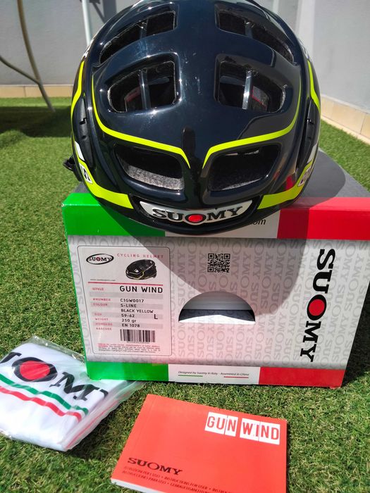 Capacete Suomy Gun Wind - NOVO - estrada