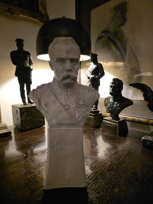 Stare popiersie Marszałek Józef Piłsudski 25cm