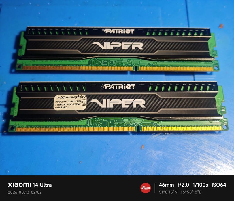 Pamięci RAM DDR3 16GB 2×8GB