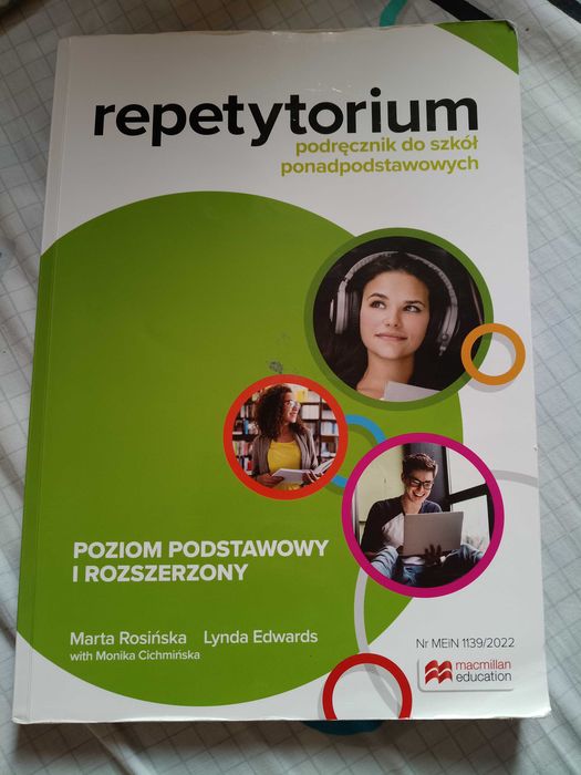 Repetytorium z języka angielskiego, zakres podstawowy i rozszerzony