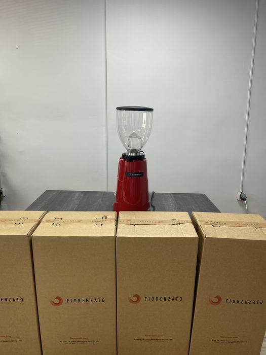 Кофемолка кавомолка FIORENZATO F 64E NEW  Rosso гарантія 1 рік