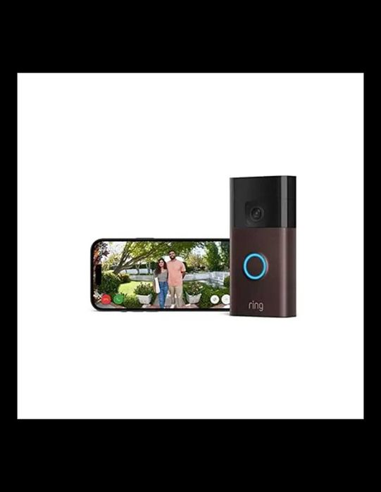 Campainha Inteligente Amazon Ring Video Doorbell 2024 com bateria (Bronze)