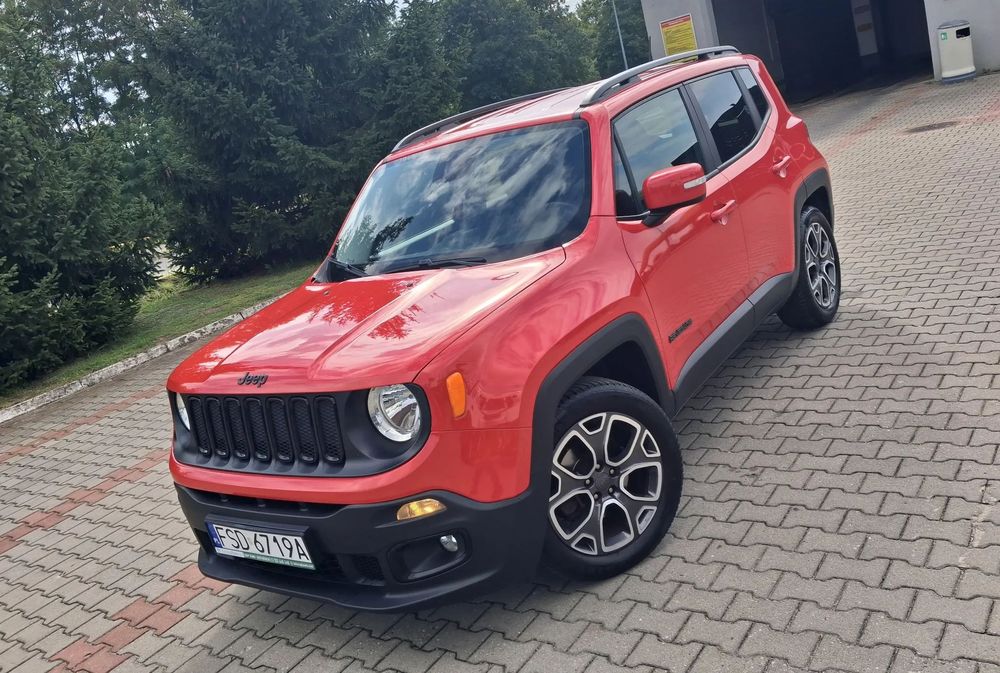Jeep Renegade niski przebieg, Navi, klimatronic, faktura VAT
